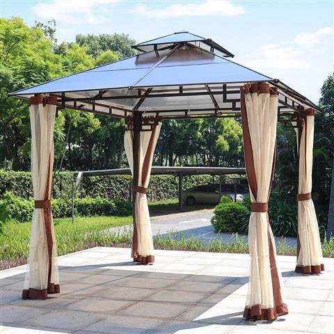 Professional Manufacturer Camping Roma Big Garden Gazebo Outdoor Awning Retractable Sunroom Kit