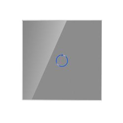 Bingoelec 2024 Hot Selling Smart Home 1 Gang 1 Way Touch Switch Compatible Switches and Sockets