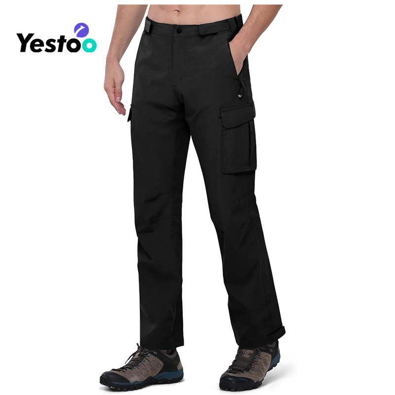 Men's Waterproof Breathable Overpants - Lightweight Golf & Hiking Rain Trousers