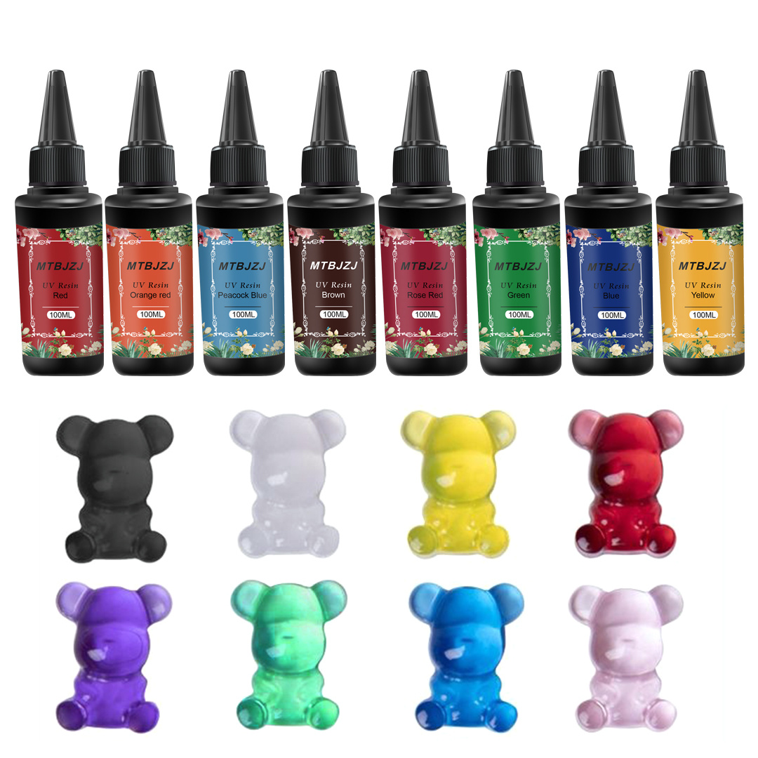 Good Price UV Curing Resin for Handmade Jewelry Colorful UV Epoxy Resin
