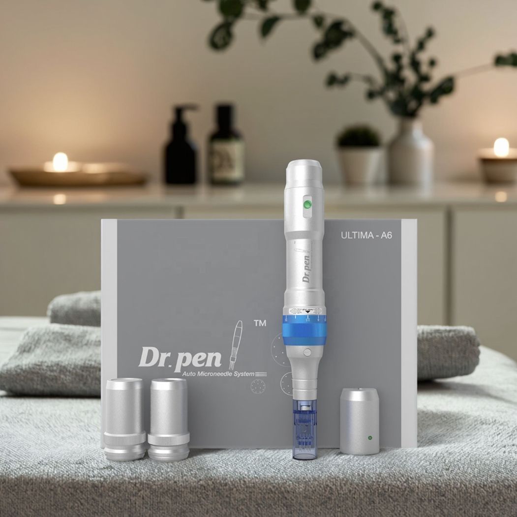 Hot Sale Mts+Pmu 2 Working Mode Beauty Care Device Personal Daily Skincare Serum Applicator Dr. Pen A6 Microneedle Pen
