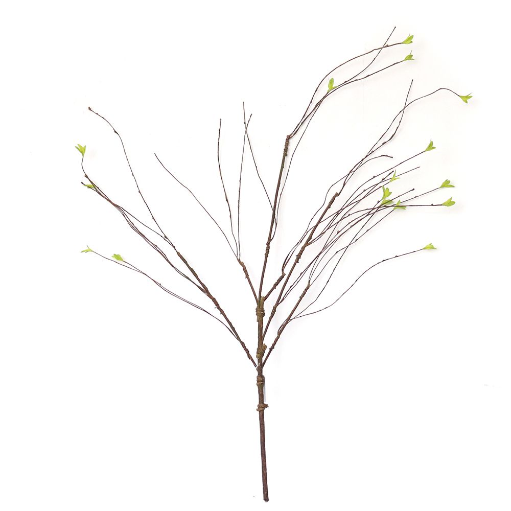 Ready to Ship Lifelike Artificial Willow Branch Artificial Flowers Willow Bud Rattan Dead Branch Line Green Plant for Home Decor