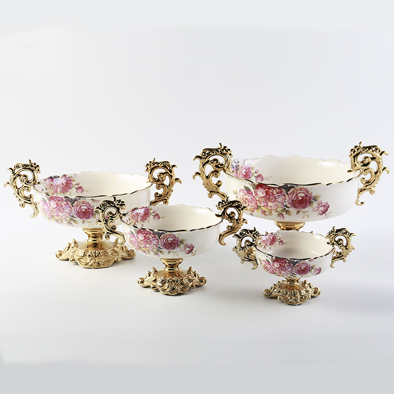 New Ceramic Dessert Plate Home Decoration Fruit Tray