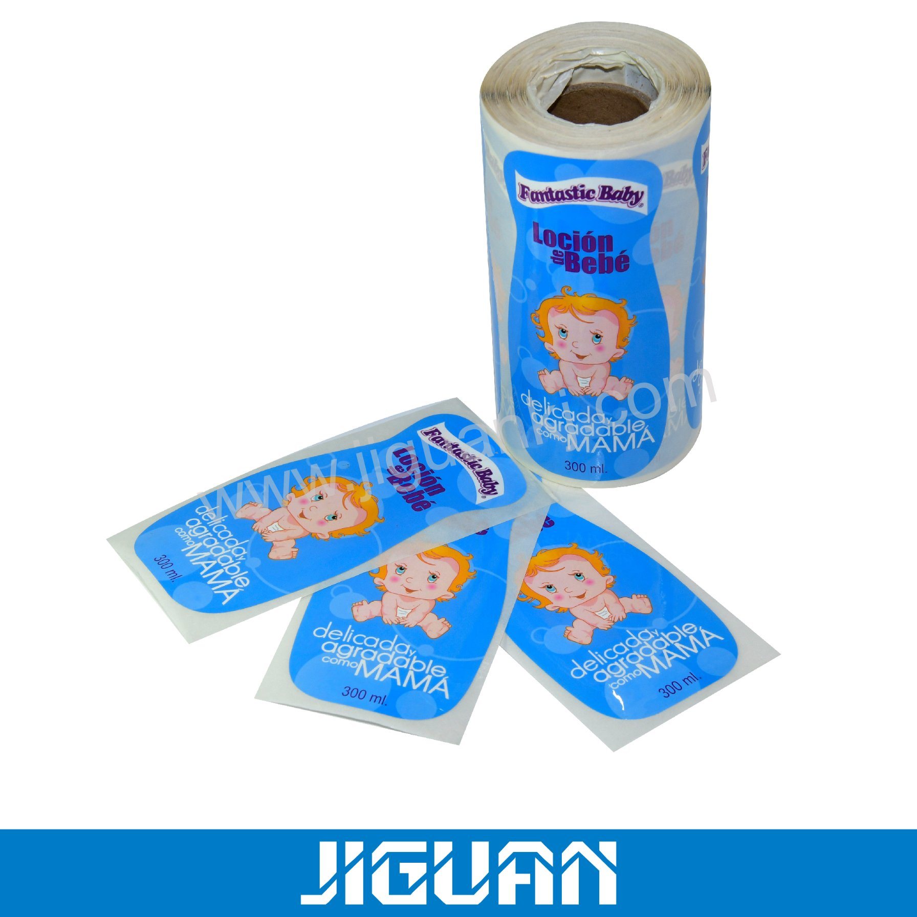 Thermal Paper Roll Vinyl Sticker with 3m Adhesive