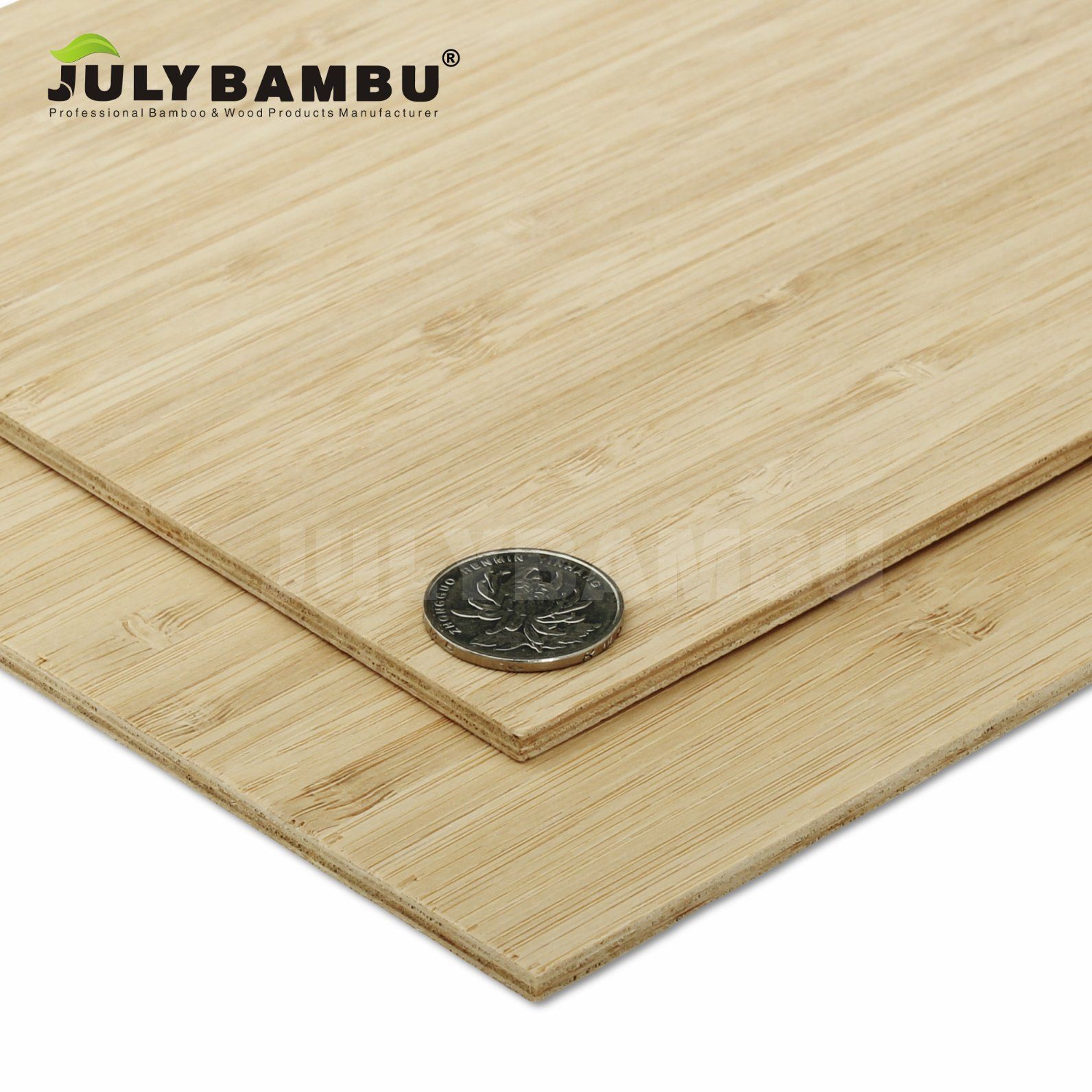 Factory Price 5.5mm Bamboo Boards Laser Cutting Veneer for Furniture Making