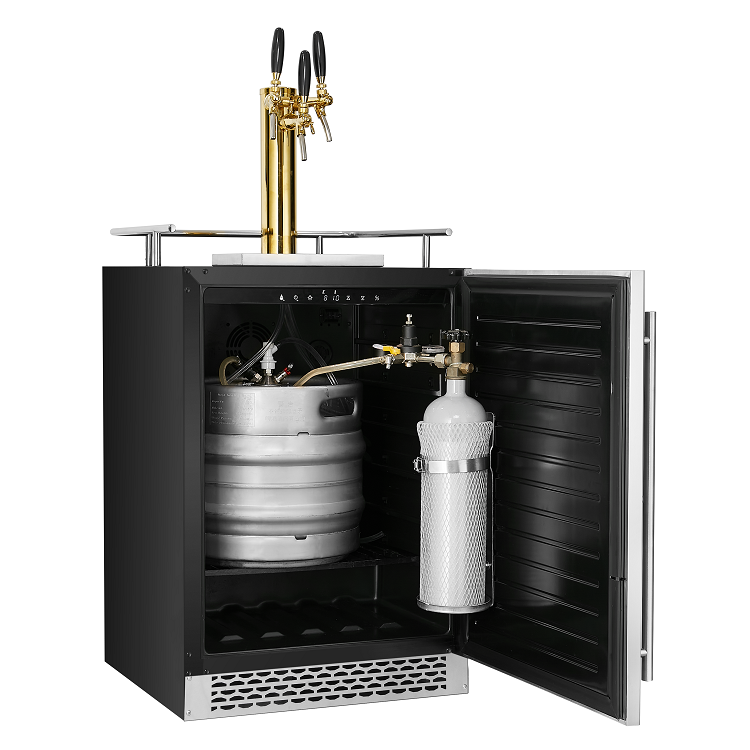 Dropshipping Good Quality Foaming Door Beer Keg Beer Kegerator Dispenser Beer for Home and Commercial
