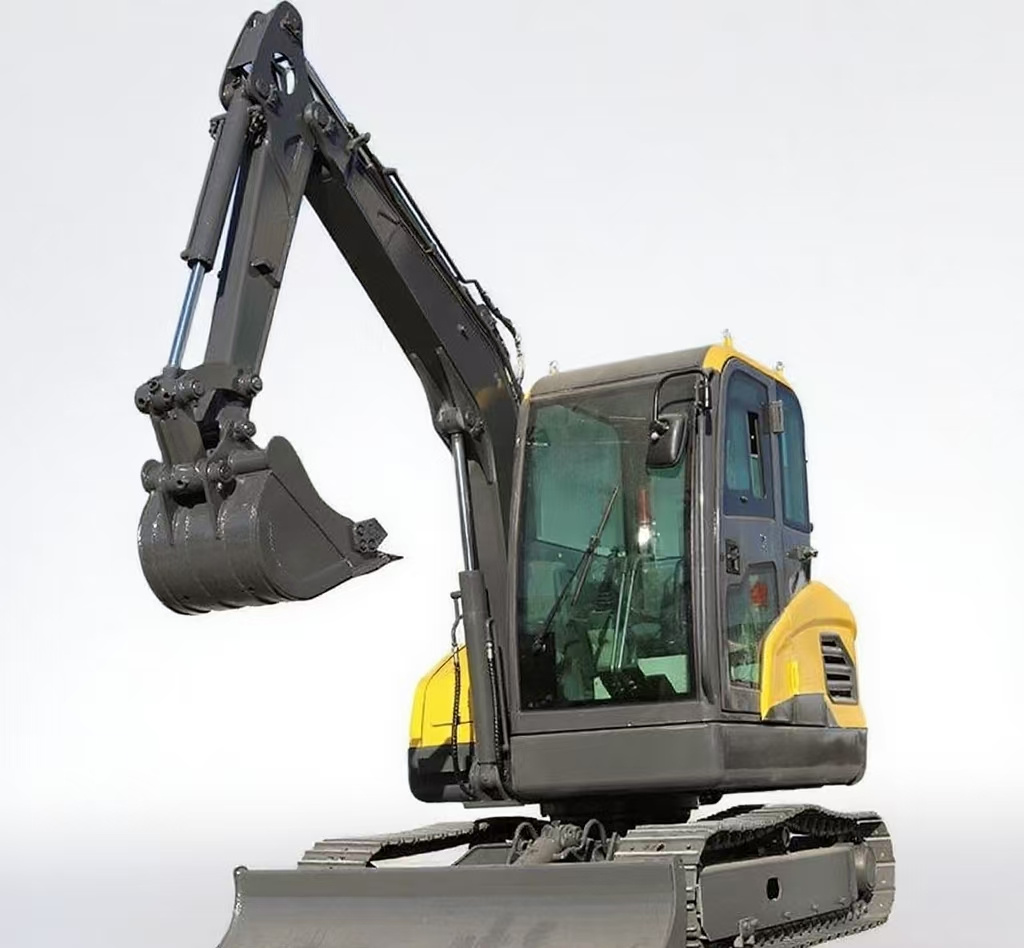 Free Shipping CE/OEM Certification-3.7t Heavy Duty Hydraulic Mini Backhoe Track Excavator Garden Mini Bager Machine Home Farm Construction Mini Excavator