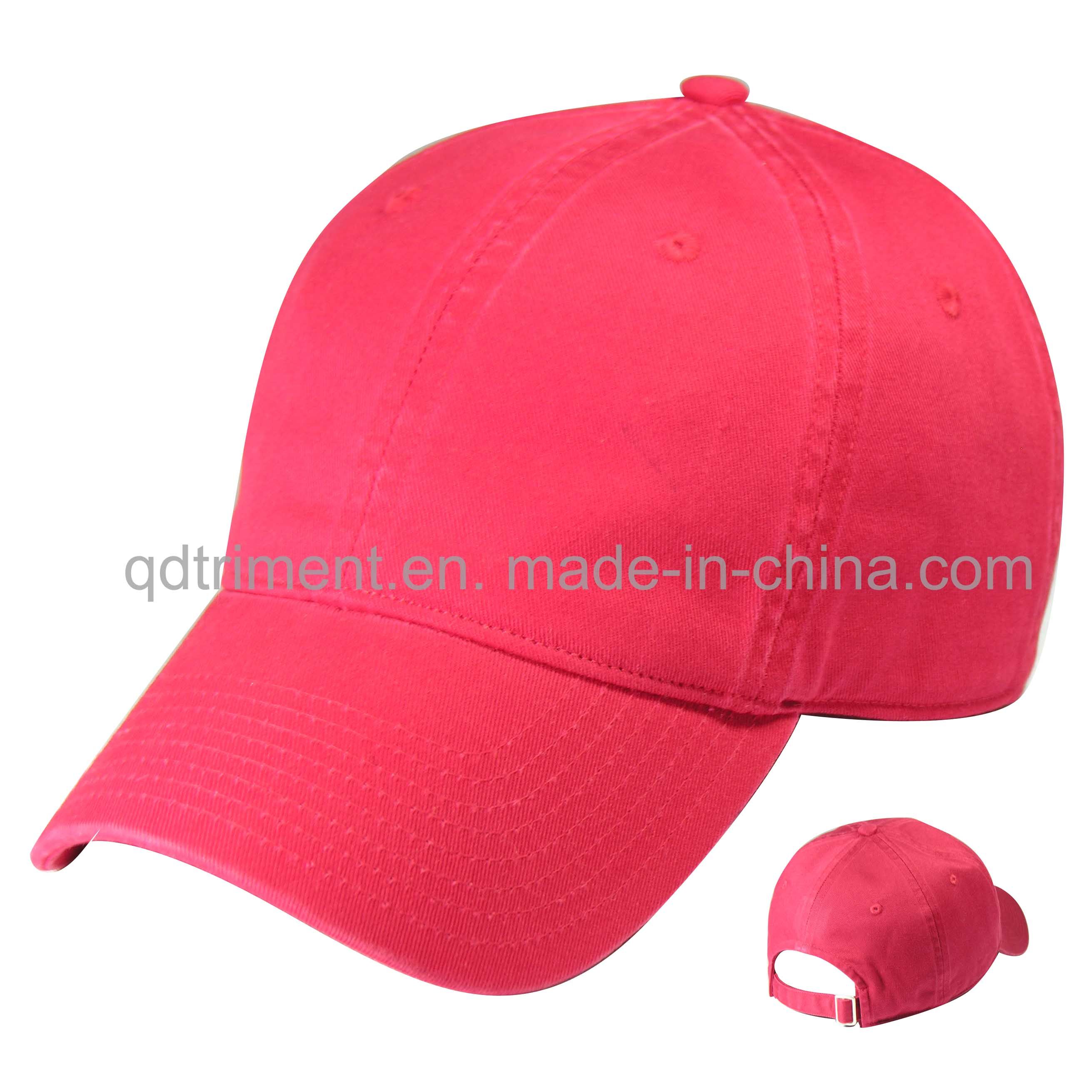 Popular Washed Chino Twill Sports Golf Baseball Cap (TRNB025)