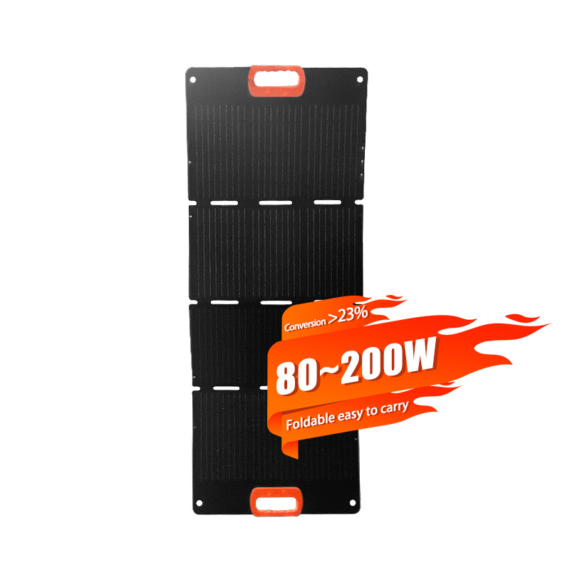 High Quality 2024 200W Mono Folding Good Product Solar Power Panel Monocrystalline Silicon Durable and Lightweight for Home/Outdoor
