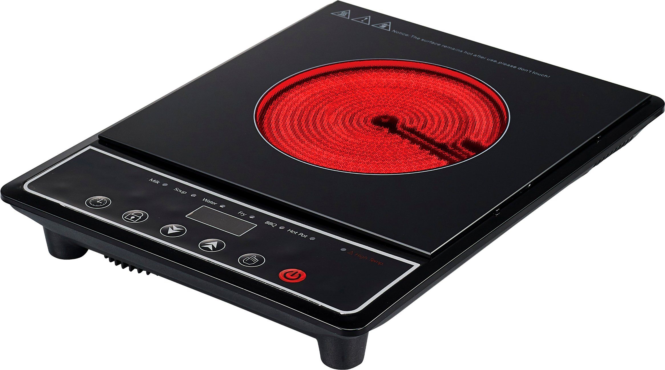 Factory Price Single Burner Open Kitchen Plastic Panel Electric Appliance for Home