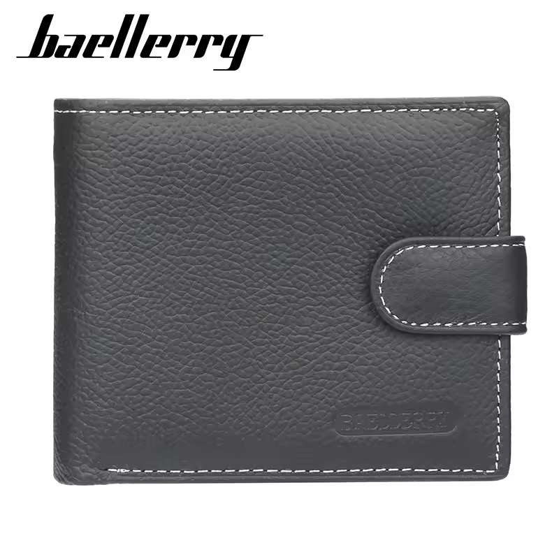 Brand Short Genuine Leather Wallet For Man Card Wallet Wholesale