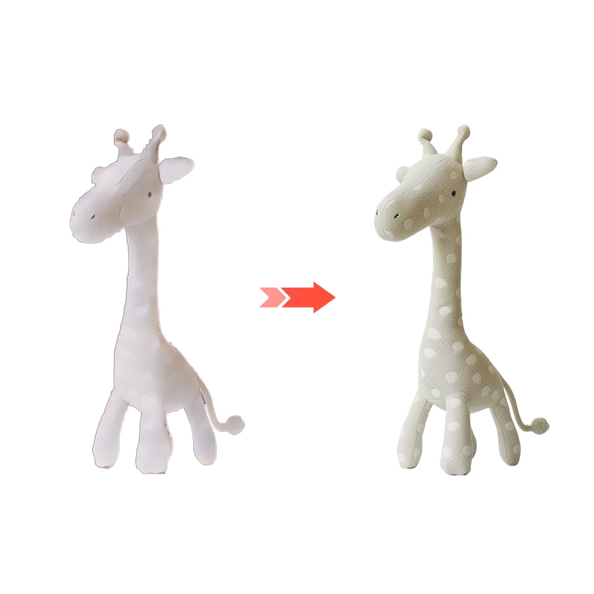 Factory Plush Giraffe Stuffed Animal Toy Children Toys Customization Plush
