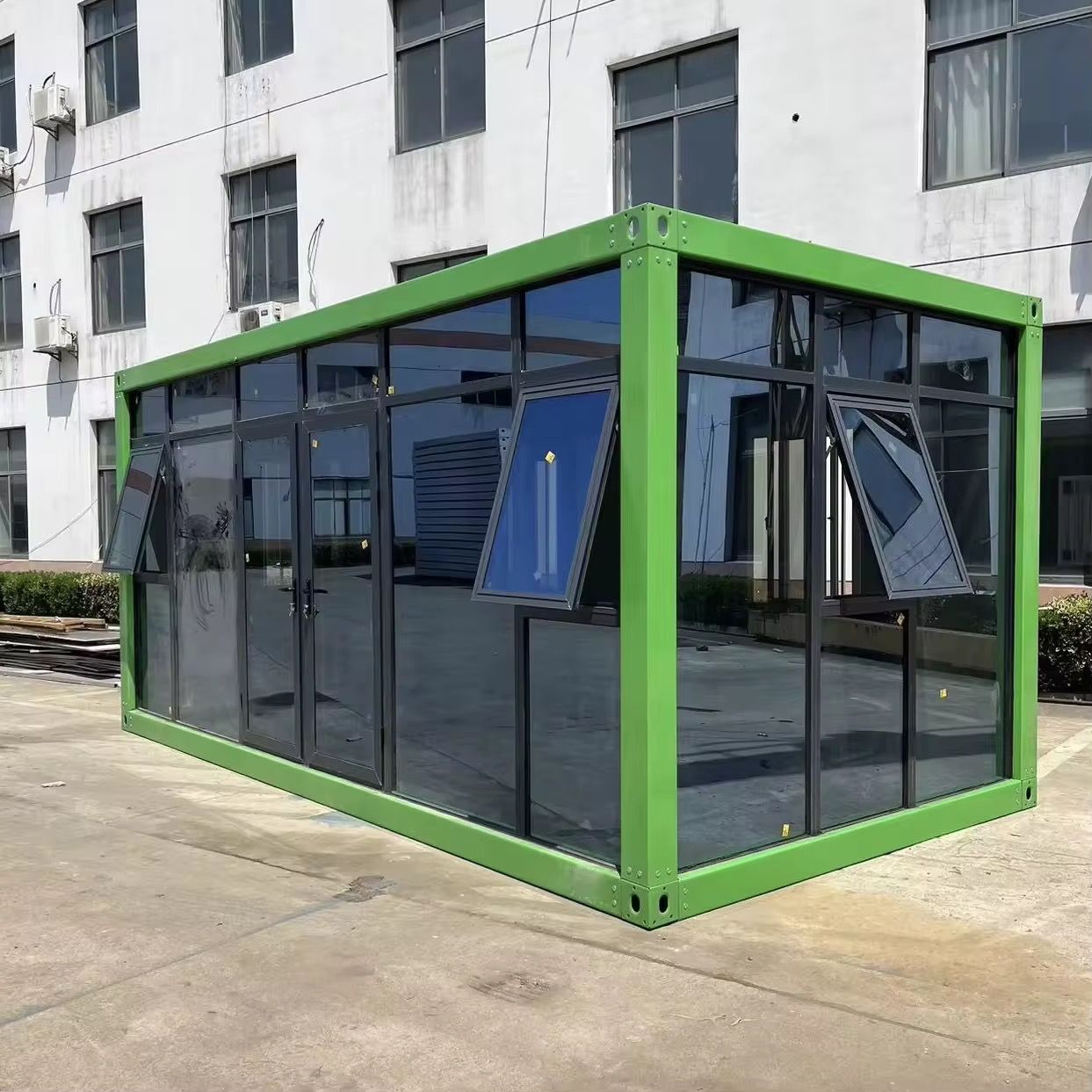 Factory Suppliers Cheap Mini Casas Prefabricated Modularization Outdoor Prefeb Quick Assembling Glass Containers Houses Homes