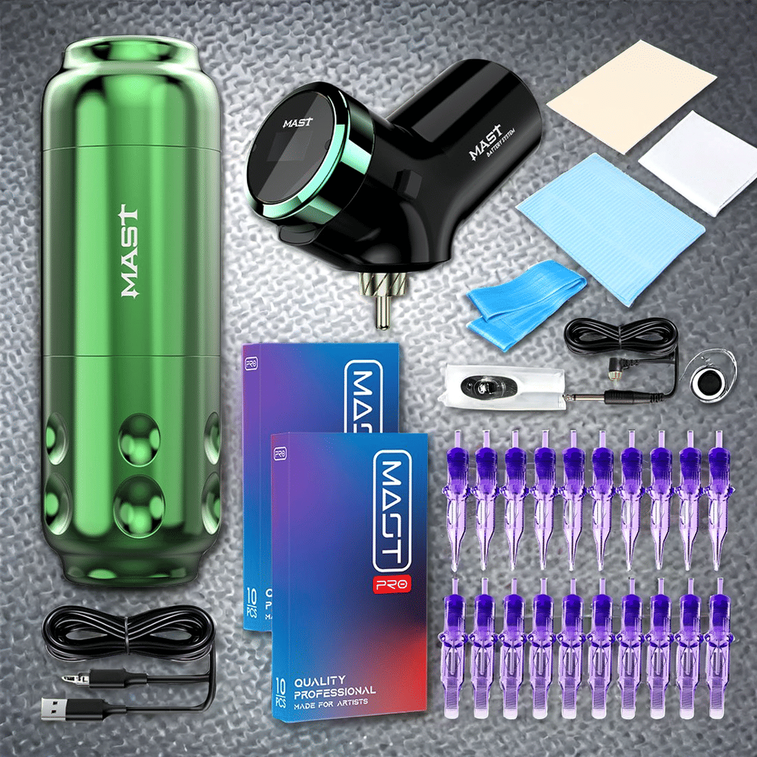 Wholesale Mast Sensor with Battery Wireless Tattoo Sets for Body Art