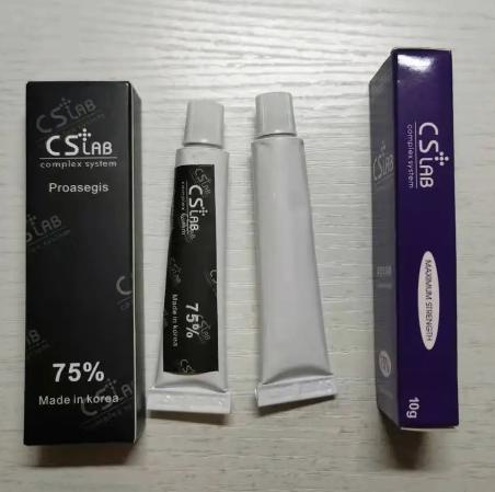 Blank Tube Tattoo Numbing Cream High Quality Strong Effect 75% Cslab Numbing Cream for Microblading
