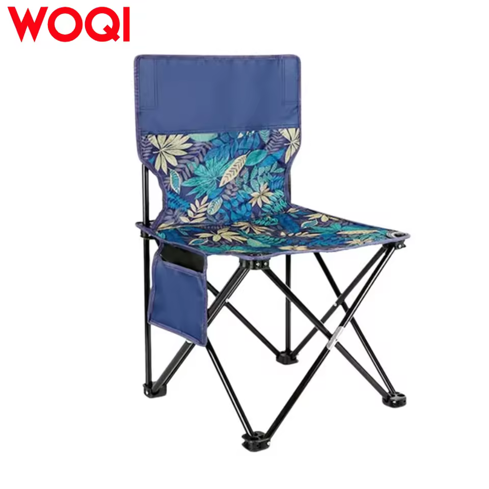 Woqi Factory Direct Portable Folding Chair Hot Selling Outdoor Camping Gym Rest Furniture Excellent For Exterior Use