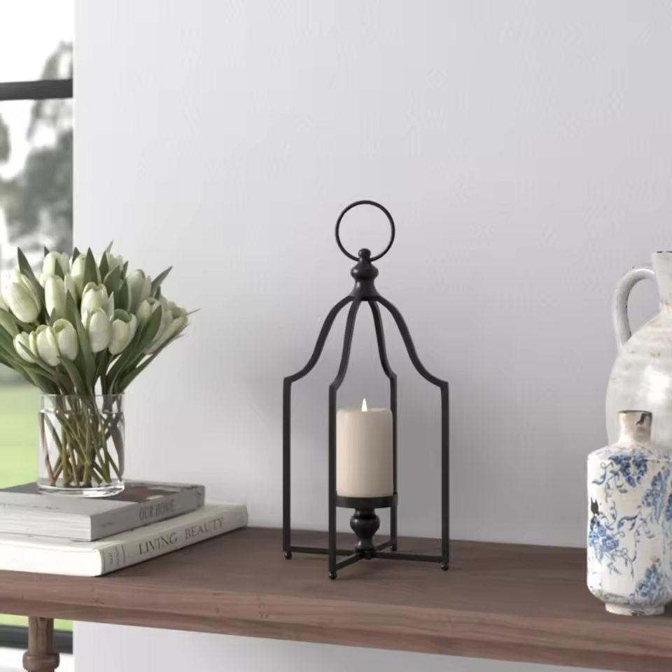 Manufacture & Metal Lantern At Low Price Table Top Stylish Handmade Wholesale Unique Metal Candle Holder