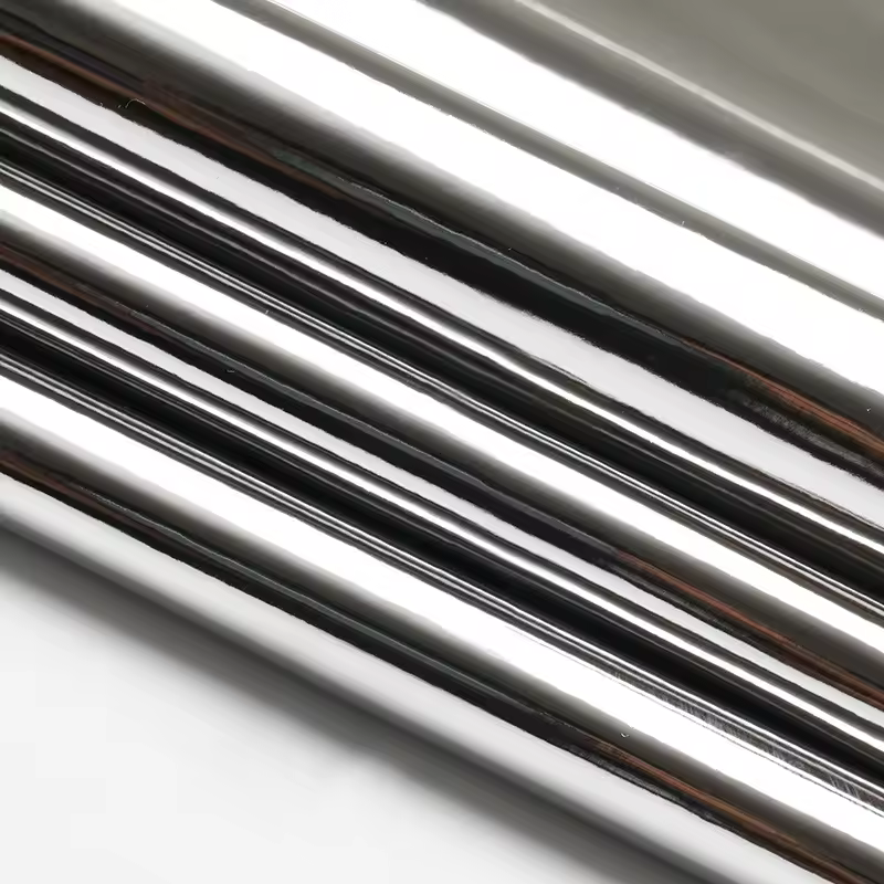 Factory Price Shiny Patent Pu Leather Roll Synthetic Material Silver Mirror Metallic Leather For Sofa Furniture