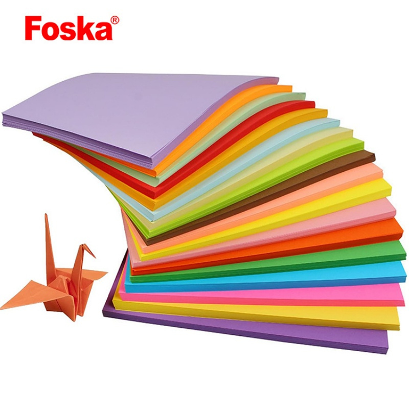 100 Sheets Pastel Color Multipurpose Colored Copy Paper Fax Laser Printing Paper for Office School for Drawing Printing Crafts