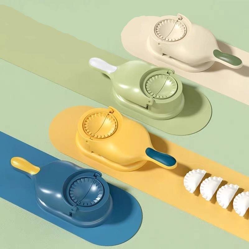 DIY Small Home Baking Pastry Tool Dumplings Press Wrapper Maker Mold 2 in 1 Manual Dumpling Maker for Making Dulmplings