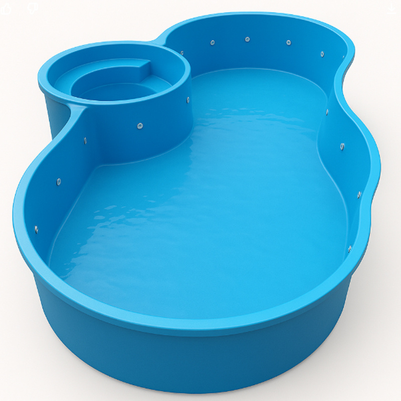 Home Outdoor Fiberglass Swimming Pools with DDP Shipping for Children'sjnder-Ground SPA Pools