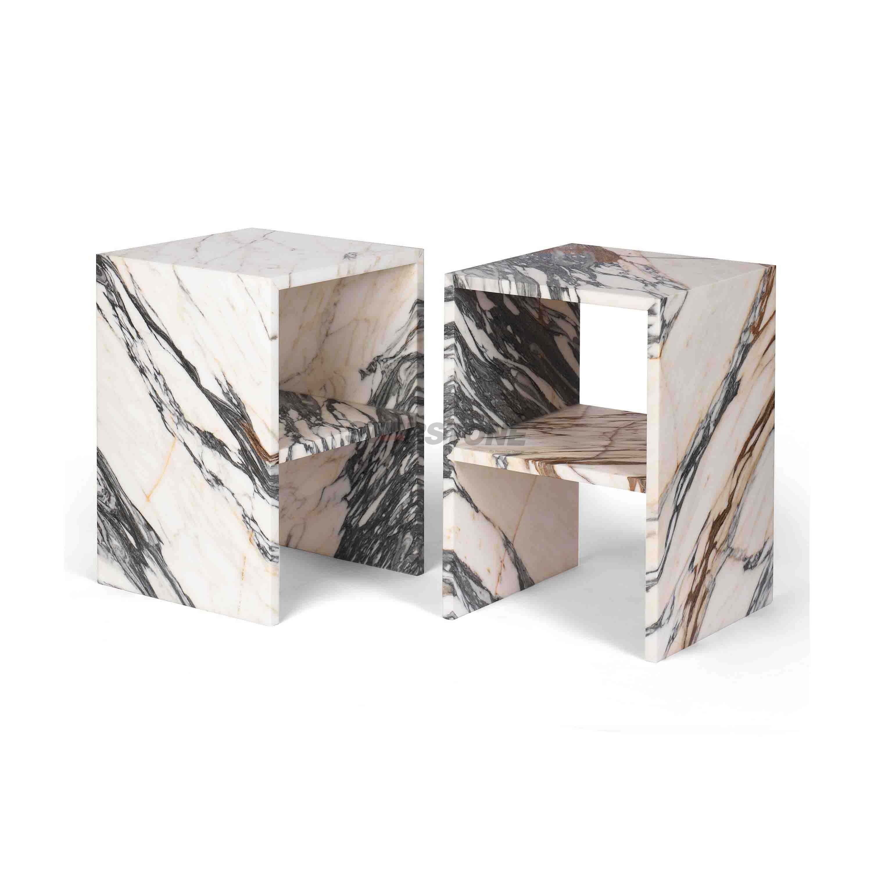 Best Choice China Factory Marble Coffee Table Modern Bed Side Table Stone Furniture