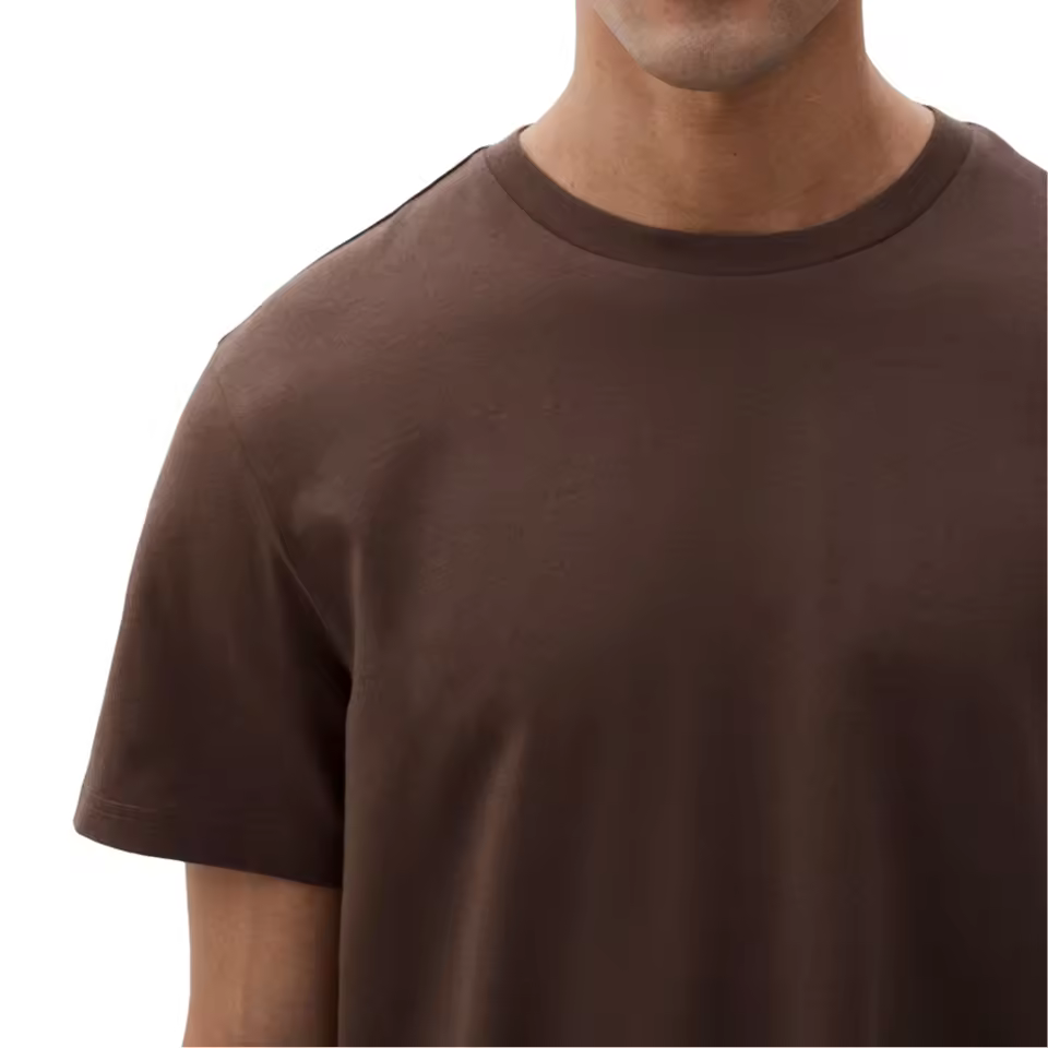 Classic O Neck Basic T-shirts 190gsm Heavy Cotton Bulk Blank Tees Custom Branding Wholesale Cheap Slim Fit Daily Wear Moq 2pcs