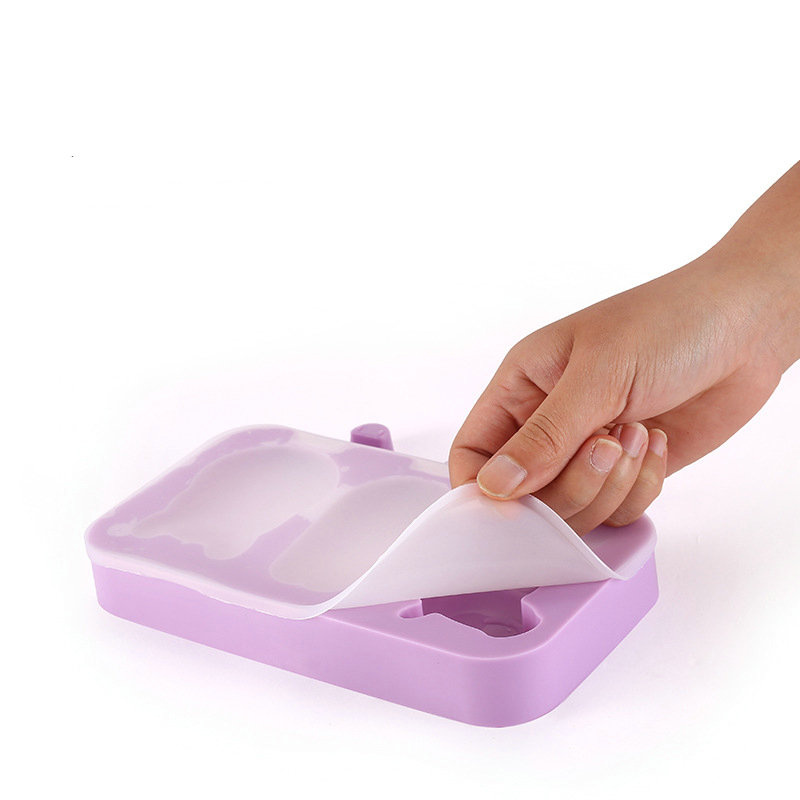 Popsicle Silicone Molds with Lid Bl28552