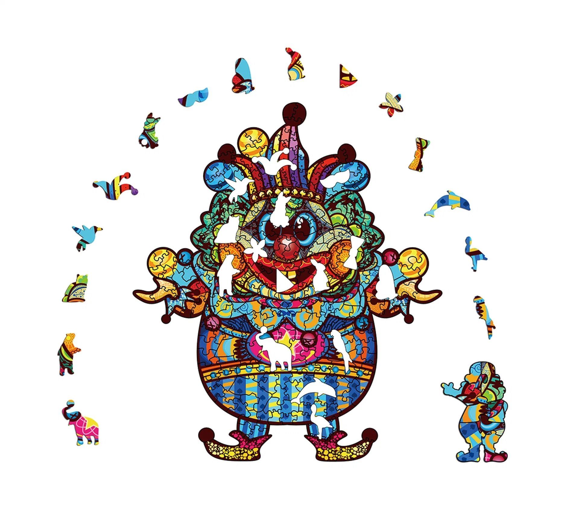 Chinese Supplier Christmas Gifts Wooden Jigsaw Games Puzzle