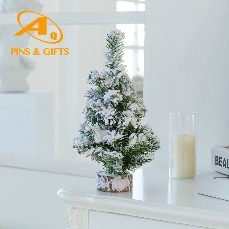 Christmas Gift Atmosphere Home Decoration Flocking Simulation Artificial Flower Tree Cedar Needle PE Pine Cone