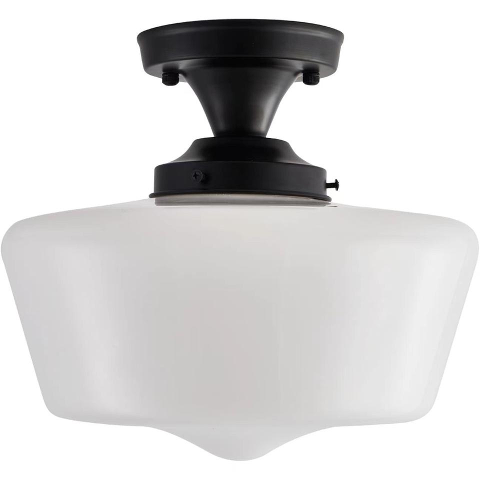 Modern Nordic 80mm White Led Glass Pendant Ceiling Light Ce Rohs 10pcs For Ac 3 Bulbs 10pcs Home Indoor Living Iron