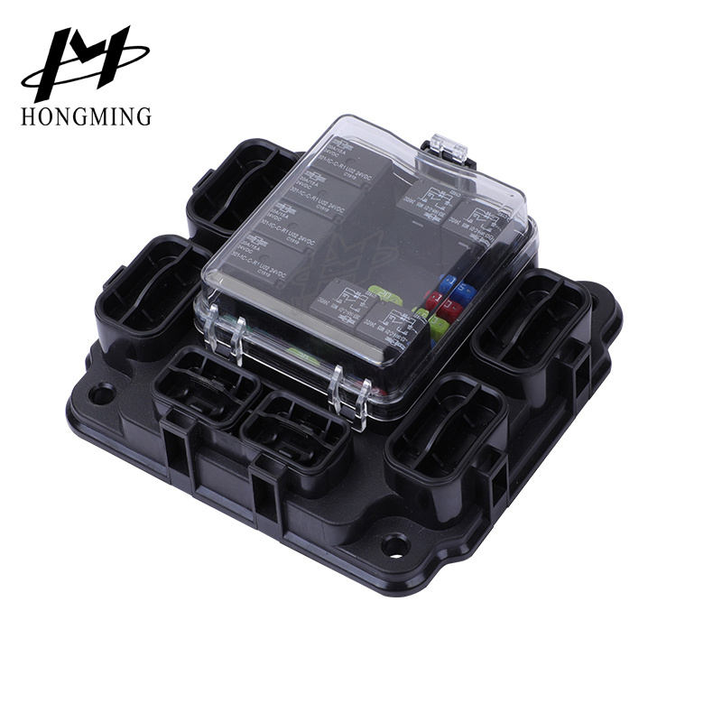 Circuit Automotive Blade Auto Parts Fuse Holder Box with Protecting Cap