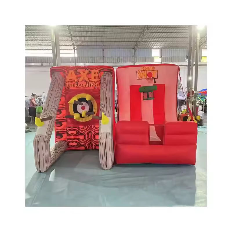 2025 Hot Sales 2 In 1 Outdoor Funny Inflatable Carnival Sport Game With Customized Design Best Quality