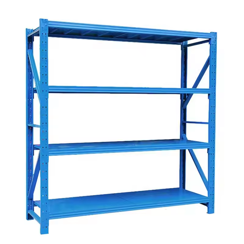 Wholesale Private Label Metal Stainless Steel Shelves Storage Rack Shelving Metal Storage Rack 4 Tier Storage Rack