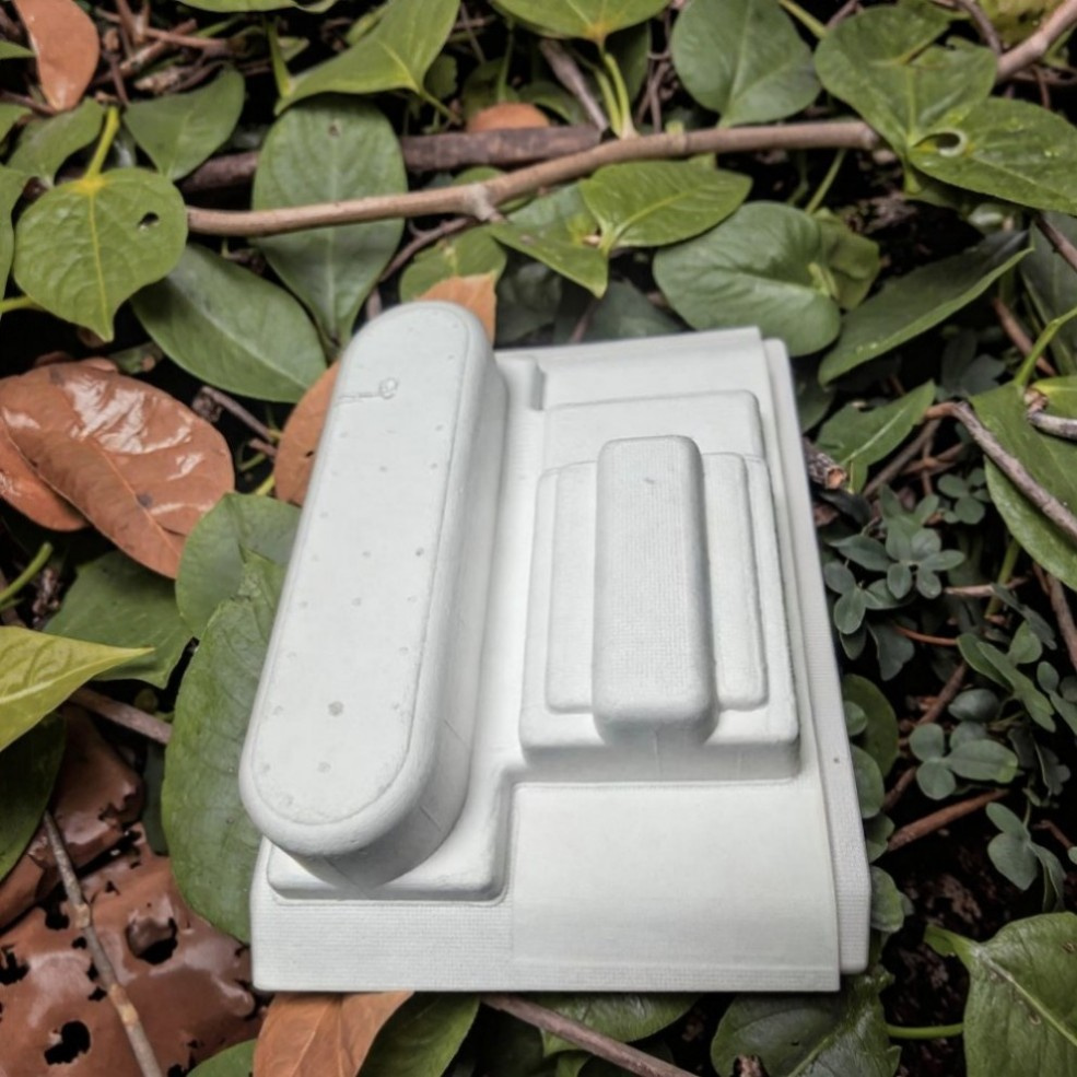 Wet Pressing Eco-Friendly Paper Tray Shockproof Inner Packaging Molded Pulp New Condition Plastic Electronic Packaging