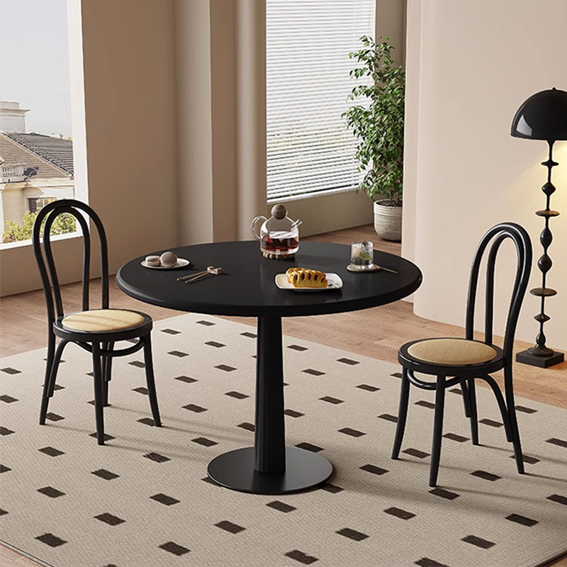 New Style Lower Price Vintage Dining Chair Eonomic Design Natural Color Stackable Chair for Home Dining Spaces