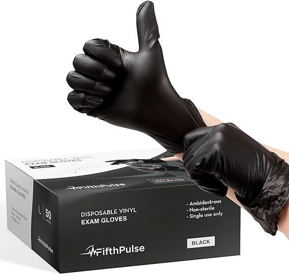 Disposable Gloves - Powder and Latex Free Medical Exam Gloves