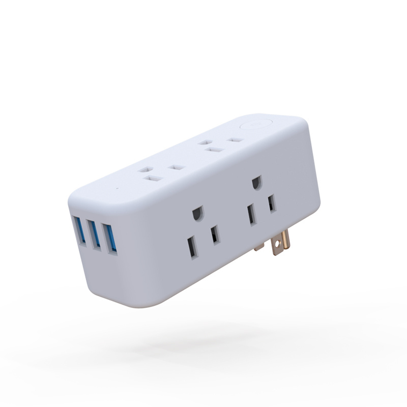 Us Surge Protector USB Smart Multi-Socket Power Strip