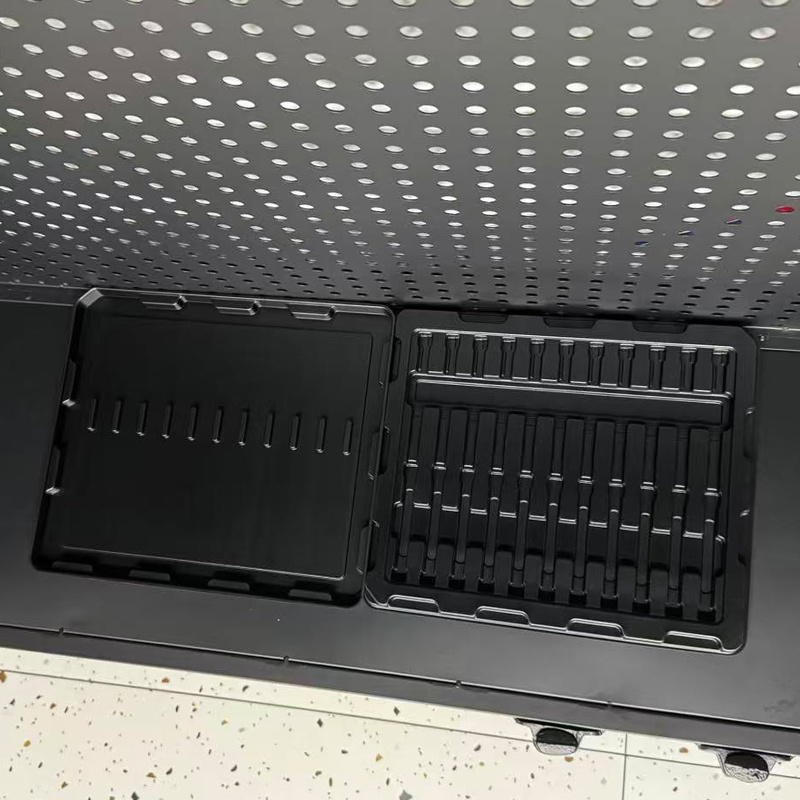 Premium Blister Packaging Plastic Tray Available in White and Black Colors