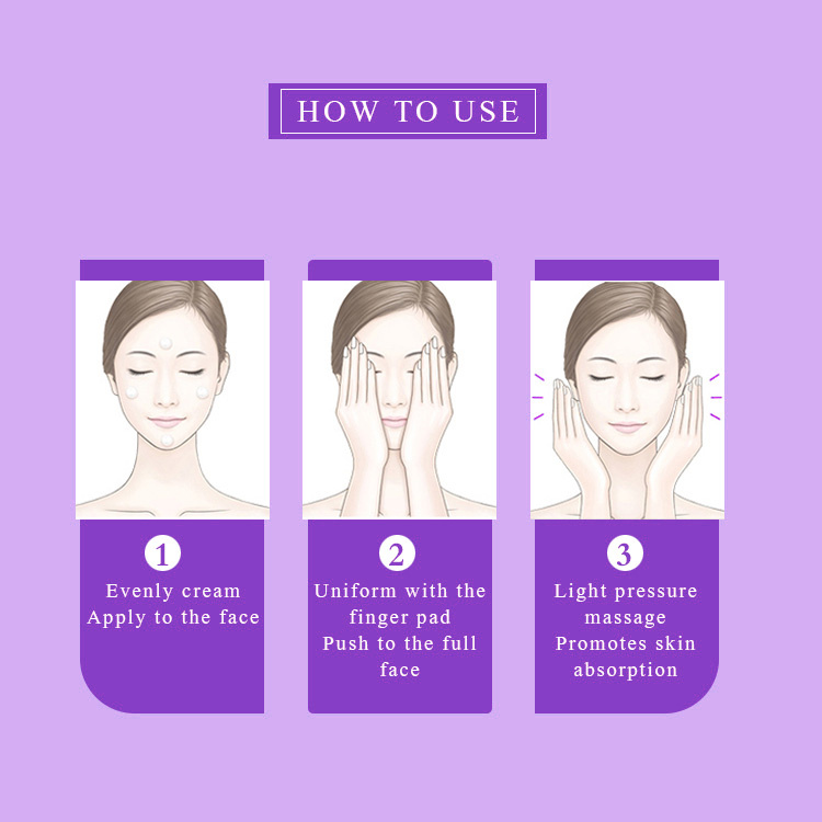 Beauty Face Cream Manufacturers Whitening Moisturising Hydraulic Face Cream for Women