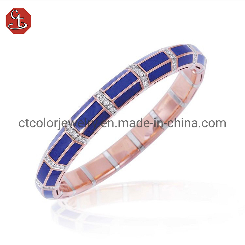 Wholesale jewelry European and American fashion women′s multi-color optional rings