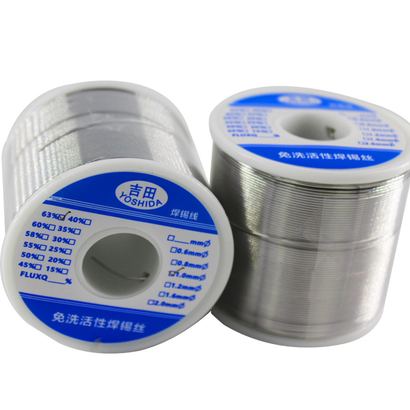 PCB Soldering Tin-Lead Sn63 Solder Wire 1.0mm Cored Flux 500g