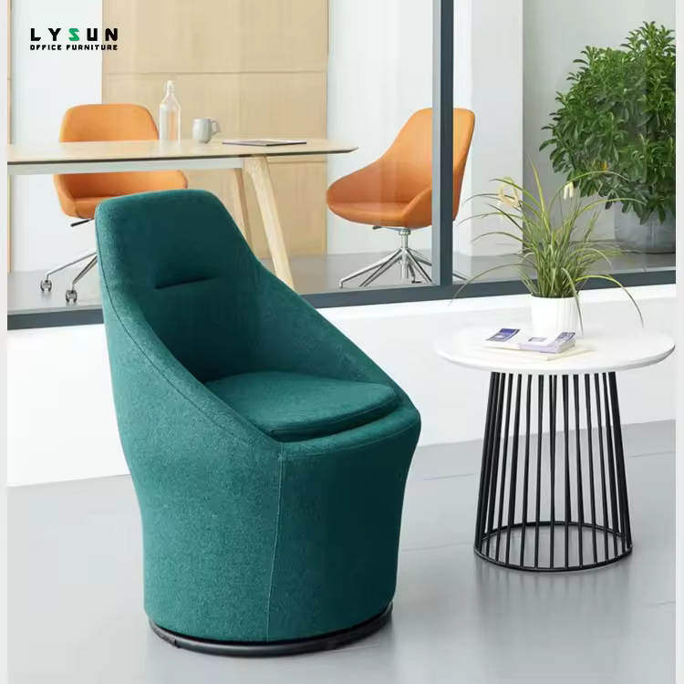 New Modern Design Hotel Home Office Living Room Fabric Armchair Fabric Lounge Chair