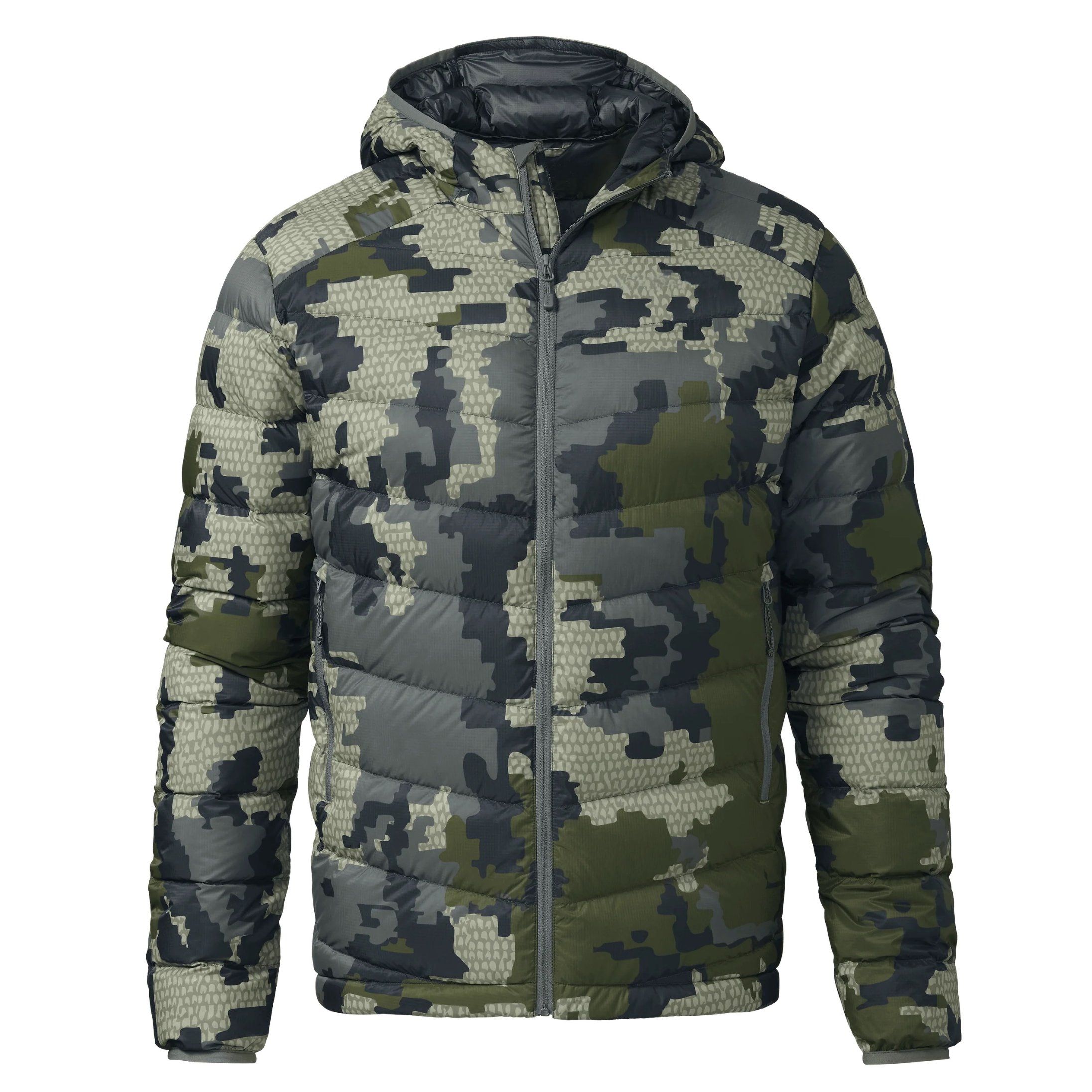 High Quality Waterproof Windbeaker Mens Primaloft Camo Padded Jacket for Hunting