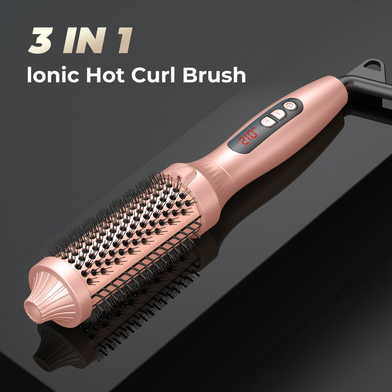 Professional Salon Beauty Equipment Dual Voltage Fast Heating Flat Iron Thermal Straightening Curler Comb Ceramic Hot Brush Stylers Hair Straightener