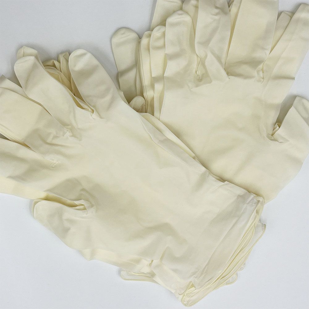 Premium Latex Medical Exam Gloves - 100PCS/Box, Powder-Free
