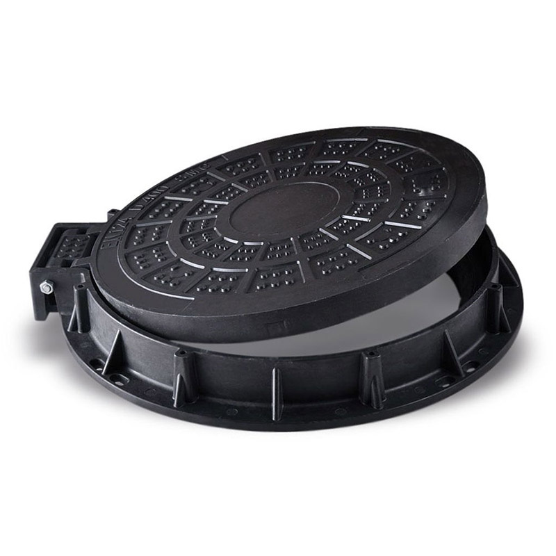 D400 Professional Cast Iron Solid Top for Road Drainage En124 Round Heavy Duty 650*850*100mm