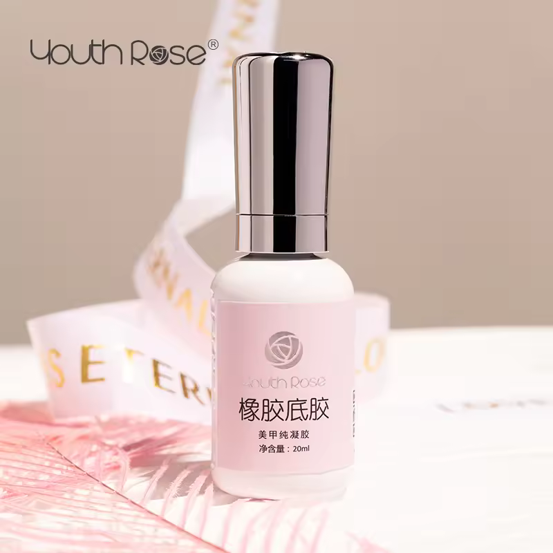 Youth Rose 20ml Professional Nail Supplies Base Top Coat Long Lasting For Nail Tips Functional Gel Polish Nail Salon