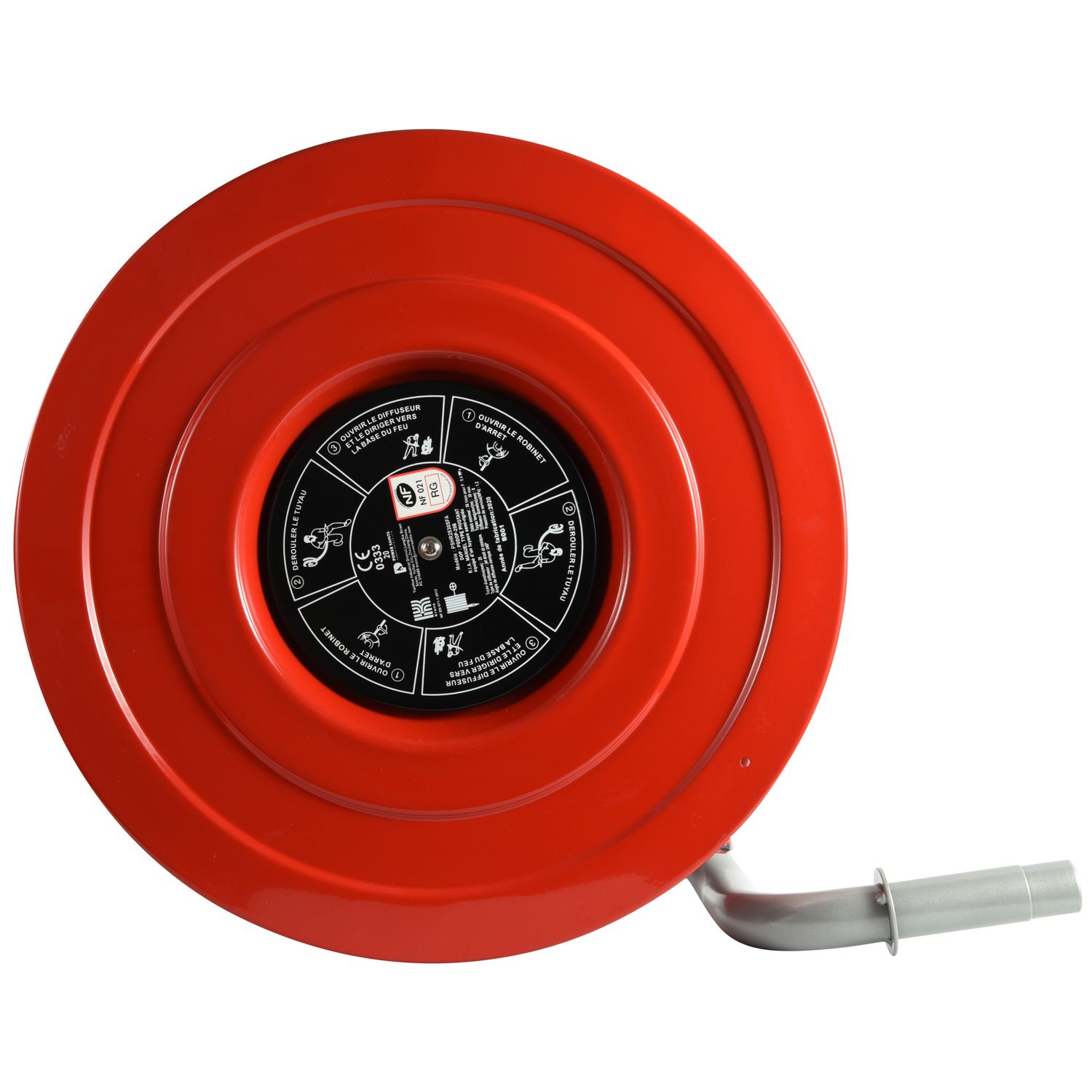 Flat Fire Hose Reel Rack Only Parts of Fire Hose Reel Fire Fighting Equipment Fire Hose Reel Manufacturer