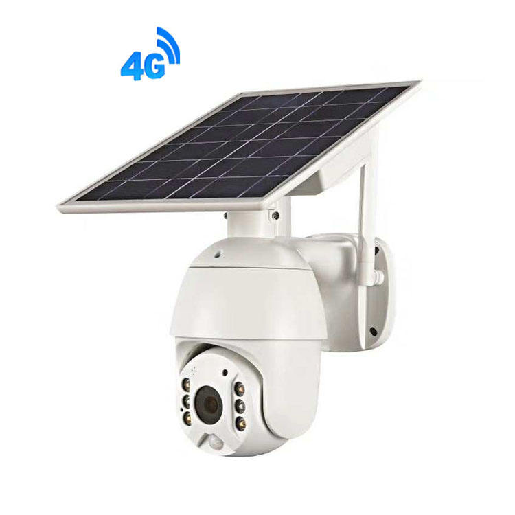 China Oem 1080p Solar Power Wireless Ptz Cctv 4g Ip Camera Wifi IMEI 4g Camera